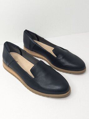 Dr. Scholl's Jetset Slip-On Loafers Black Womens 11 Wide